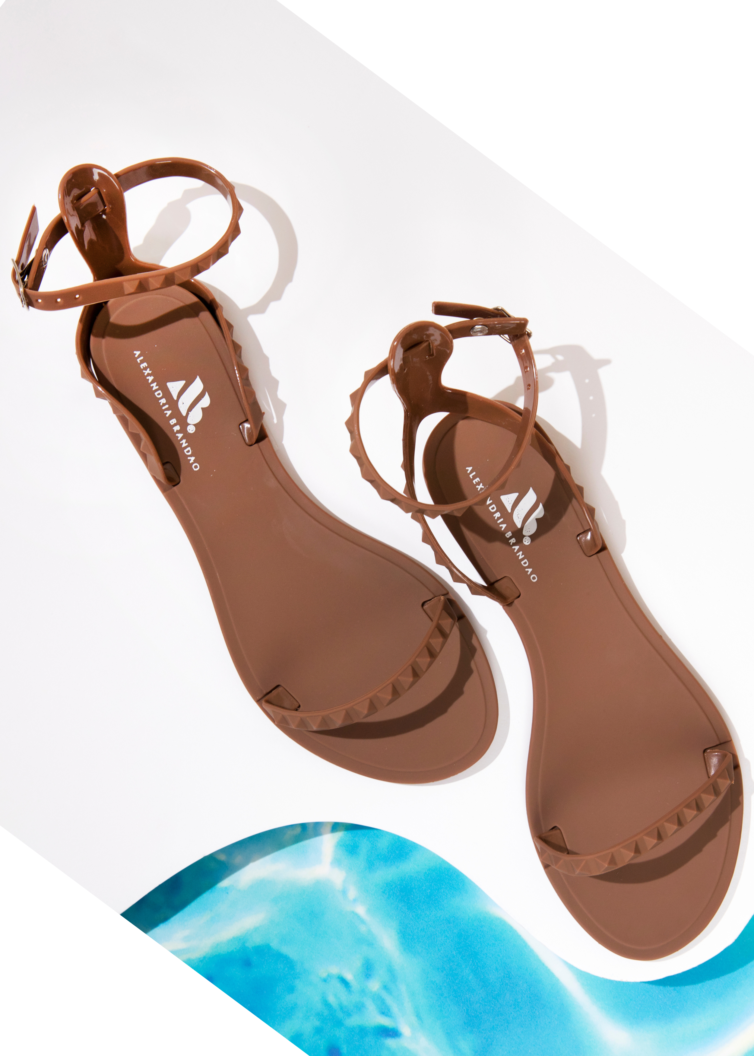 **NEW** Aria Women's Matte Brown Sandals