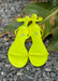 Waterproof women's limited edition Aria Neon jelly sandal. Front view