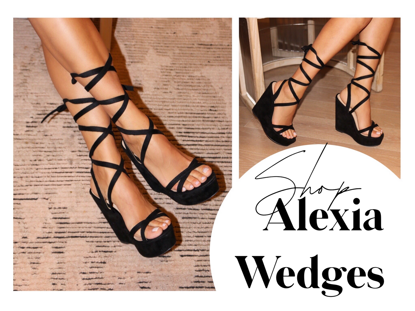 shoes by alexandria brandao lace up suede wedges for date night and going out styles 