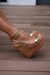 Amora Gold Wedges by ALEXANDRIA BRANDAO SHOES