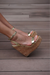 Amora Gold Wedges by ALEXANDRIA BRANDAO SHOES