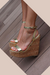 Amora Gold Wedges by ALEXANDRIA BRANDAO SHOES