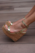 Amora Gold Wedges by ALEXANDRIA BRANDAO SHOES