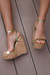 Amora Gold Wedges by ALEXANDRIA BRANDAO SHOES