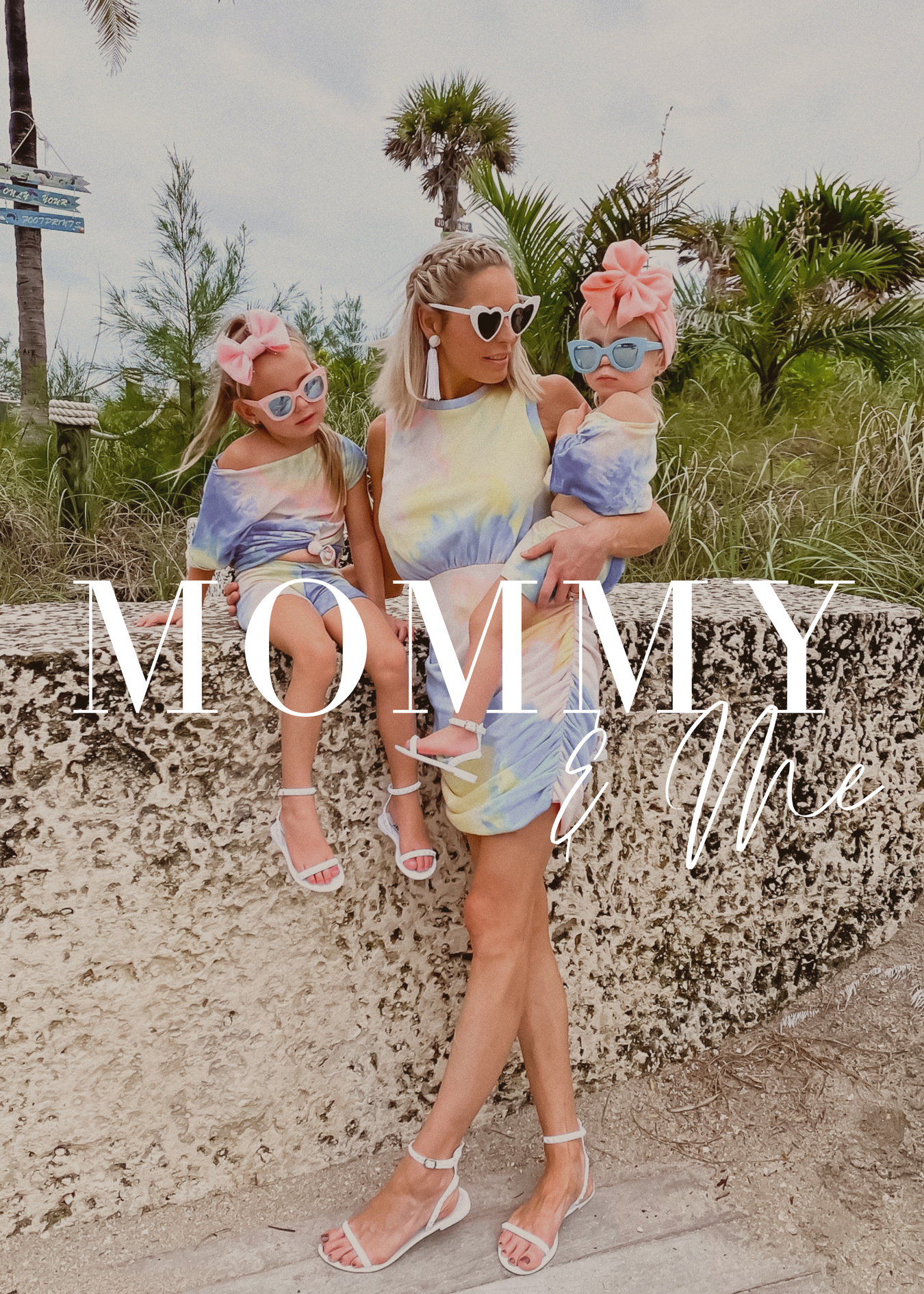 Mommy and me outfits that have have mommy and me shoes which are mommy and me sandals.