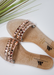 SHOES BY ALEXANDRIA BRANDAO ARIA B ROSE GOLD SLIDES