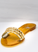 *NEW* Aria B Dark Gold Slide Sandals