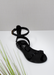 SHOES BY ALEXANDRIA BRANDAO ARIA KIDS BLACK SANDALS