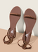 **NEW** Aria Women's Matte Brown Sandals