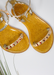 SHOES BY ALEXANDRIA BRANDAO ARIA KIDS DARK GOLD SANDALS