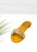 *NEW* Aria B Dark Gold Slide Sandals