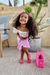 SHOES BY ALEXANDRIA BRANDAO MOMMY AND ME NEON PINK JELLY SANDALS 