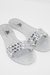 SILVER WOMENS SLIDES AND MOMMY AND ME MATCHING SANDALS FOR MOMMY AND ME MOTHER DAUGHTER MATCHING OUTFIT IDEAS