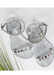 SHOES BY ALEXANDRIA BRANDAO ARIA KIDS SILVER SANDALS