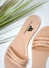 SHOES BY ALEXANDRIA BRANDAO ARIA B NUDE LIGHTWIEGHT COMFORTABLE SANDALS FOR WOMEN
