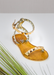 SHOES BY ALEXANDRIA BRANDAO ARIA KIDS DARK GOLD SANDALS
