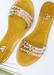 *NEW* Aria B Dark Gold Slide Sandals