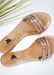 SHOES BY ALEXANDRIA BRANDAO ARIA B ROSE GOLD SLIDES