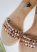 SHOES BY ALEXANDRIA BRANDAO ARIA B ROSE GOLD SLIDES