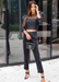 @carlanunez_ wearing Audrey black slip on heel for her Saturday lunch with her friends and then a night out with her boyfriend for date night.