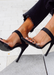 Our women's black pointy toe slip-on heels, the "Audrey heel", is classic twist on an everyday shoe where a women can slip them on and head out the door! The Audrey heel was made for those hard working women that are always on the go.